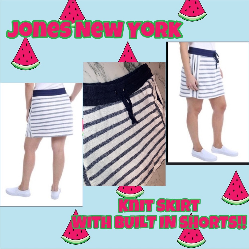 2/$15!! Pull on skirt with attached shorts